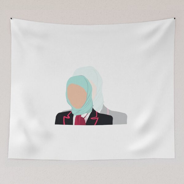 Item preview, Elite Netflix Show & Nadia shadow background designed and sold by paintingtour.