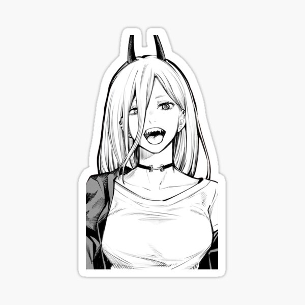 Chainsaw Man Chainsawman Anime Girl Manga Power Matte Finish