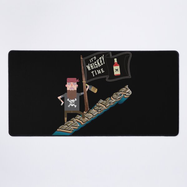 Item preview, Always Whiskey Time for Pirates designed and sold by Hornets-Nest.
