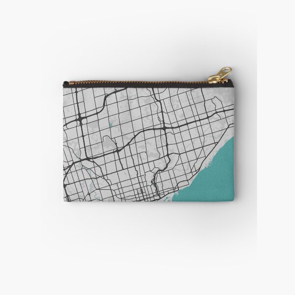 Item preview, Toronto ON Canada Map - Minimal Style w/ Roads designed and sold by wxnw-designs.