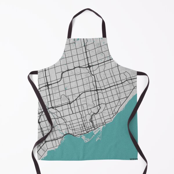 Item preview, Toronto ON Canada Map - Minimal Style w/ Roads designed and sold by wxnw-designs.