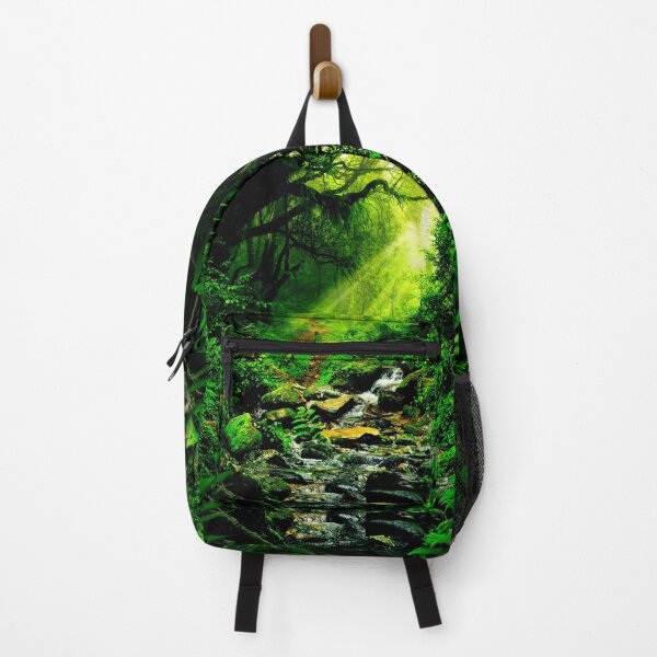 Item preview, Tropical Jungle Stream - For a nature lover, for a conservationist, for decorating. designed and sold by Wentoo.