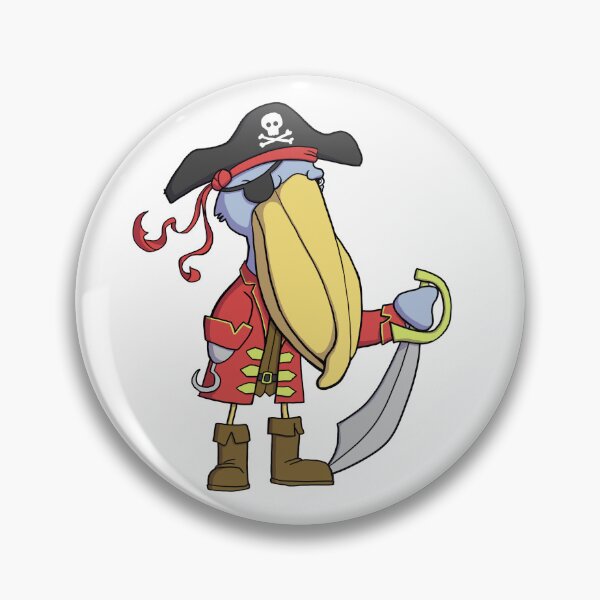 Item preview, Shoebill Stork dressed as a Pirate designed and sold by Jon Teegarden.