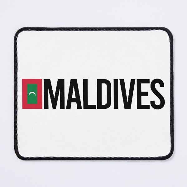 Item preview, Maldives Country Flag collection designed and sold by randomorder.