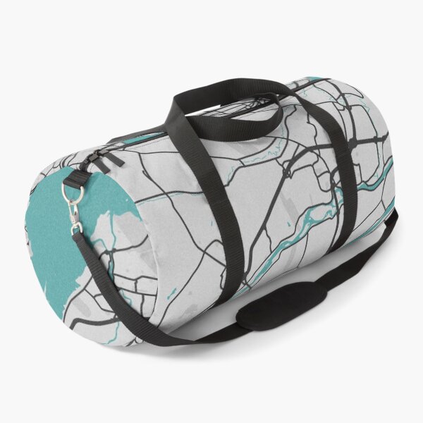 Item preview, Montreal QC Canada Map - Minimal Style w/ Roads designed and sold by wxnw-designs.