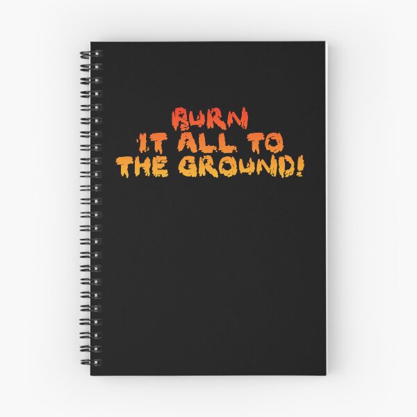 Item preview, Burn it all to the ground (on black) designed and sold by DotorEaon.