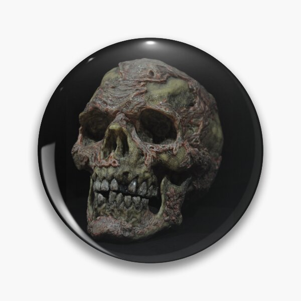 Item preview, Nightmarish, Creepy, Horrifying, Human Skull with Meaty Flesh Detailing designed and sold by JLFXCreations.