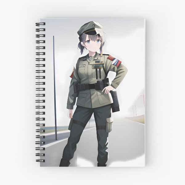 Item preview, Brave and Beautiful: Anime Military Girls designed and sold by Story24net.