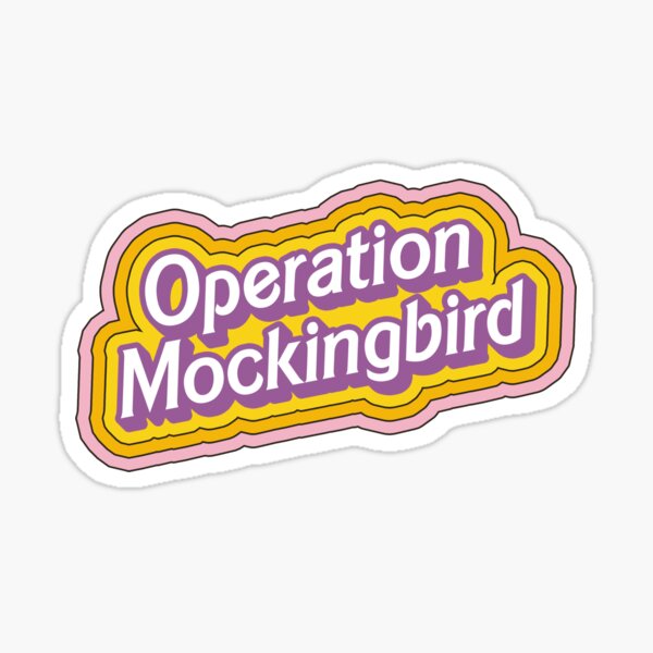 Item preview, Operation Mockingbird Malibu Doll Text designed and sold by AuntieVaxxer Official Shop.