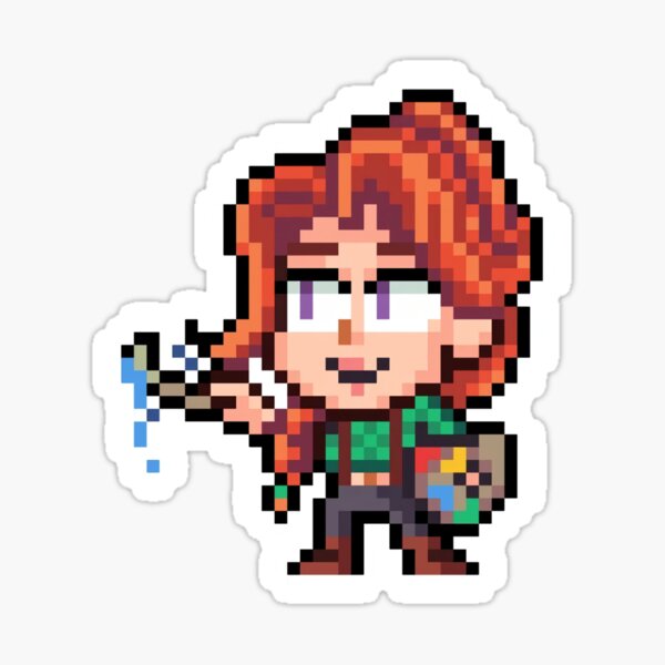 Aperçu de l'œuvre Léa Pixel créée et vendue par arhpfawlel.