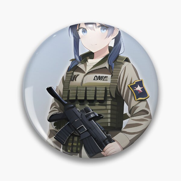 Item preview, Brave and Beautiful: Anime Military Girls designed and sold by Story24net.