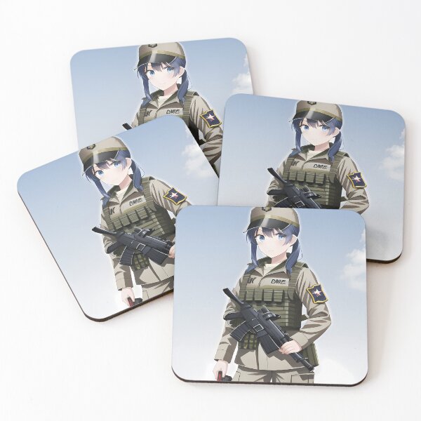 Item preview, Brave and Beautiful: Anime Military Girls designed and sold by Story24net.