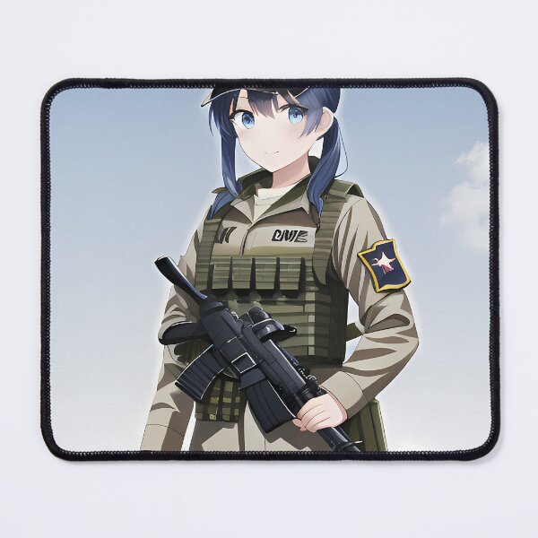 Item preview, Brave and Beautiful: Anime Military Girls designed and sold by Story24net.