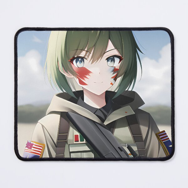 Item preview, Brave and Beautiful: Anime Military Girls designed and sold by Story24net.