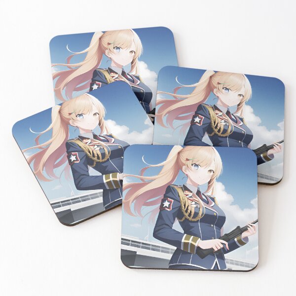 Item preview, Brave and Beautiful: Anime Military Girls designed and sold by Story24net.