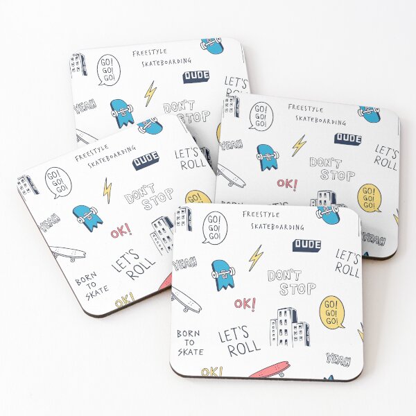 Item preview, Skateboard Pattern, Skate Pattern, designed and sold by Skateboard-Art.