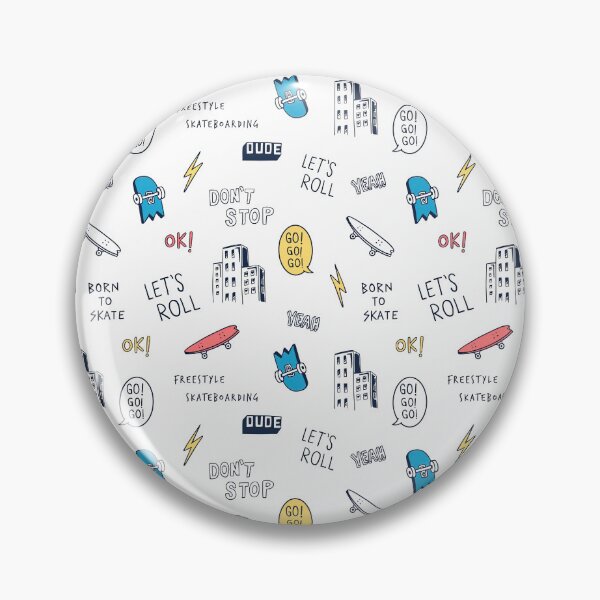 Item preview, Skateboard Pattern, Skate Pattern, designed and sold by Skateboard-Art.