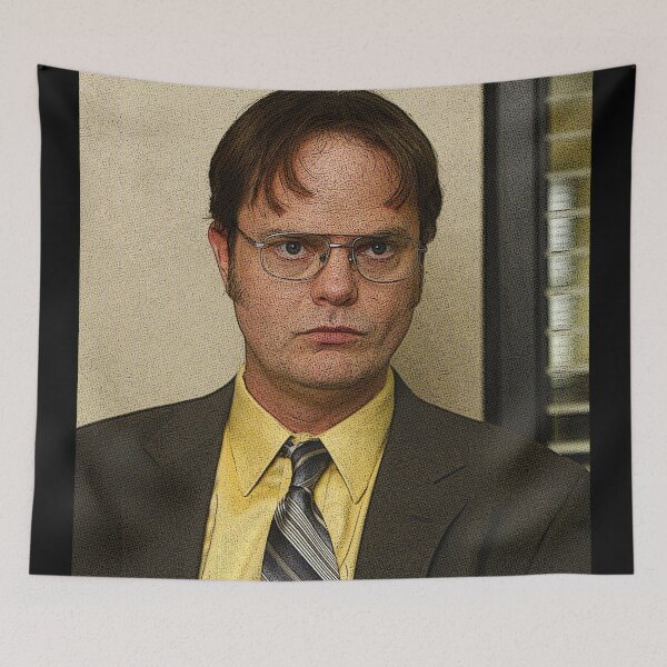 Aperçu de l'œuvre DWIGHT SCHRUTE The Office NBC TV Show Drôle créée et vendue par starkle.