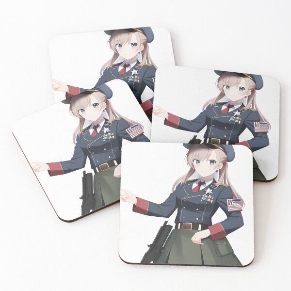 Item preview, Brave and Beautiful: Anime Military Girls designed and sold by Story24net.