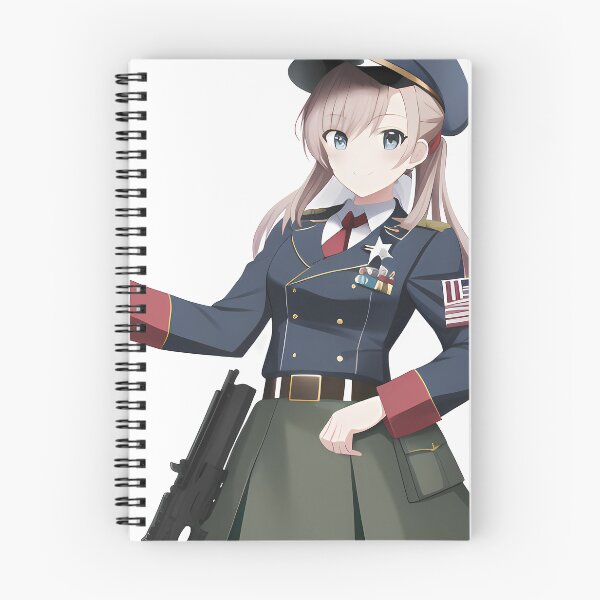 Item preview, Brave and Beautiful: Anime Military Girls designed and sold by Story24net.