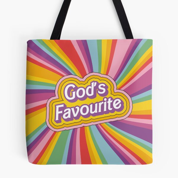Item preview, God's Favourite Malibu Doll Text designed and sold by AuntieVaxxer Official Shop.