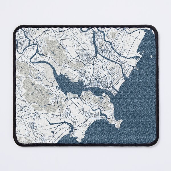 Item preview, Shantou City Map of Guangdong, China - Coastal designed and sold by deMAP.