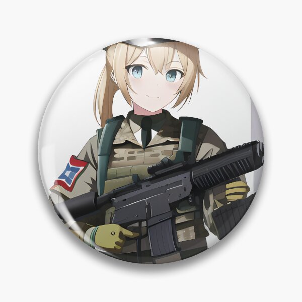 Item preview, Brave and Beautiful: Anime Military Girls designed and sold by Story24net.