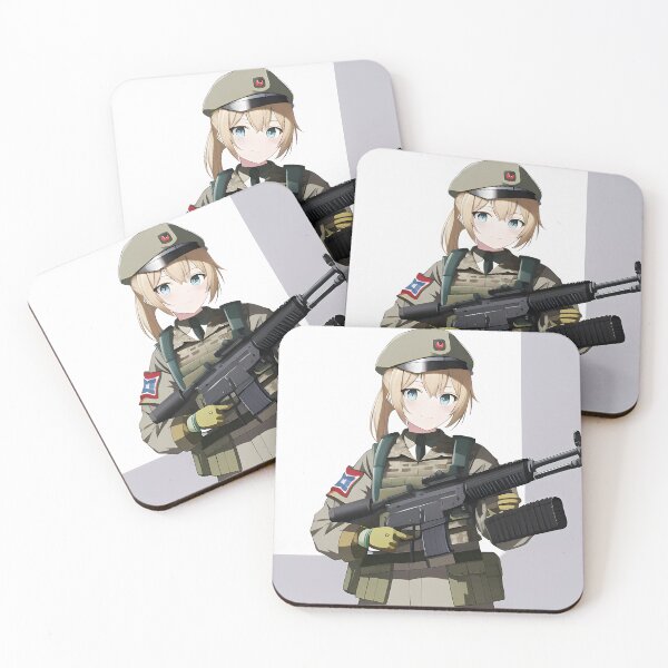 Item preview, Brave and Beautiful: Anime Military Girls designed and sold by Story24net.