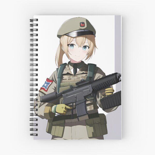 Item preview, Brave and Beautiful: Anime Military Girls designed and sold by Story24net.