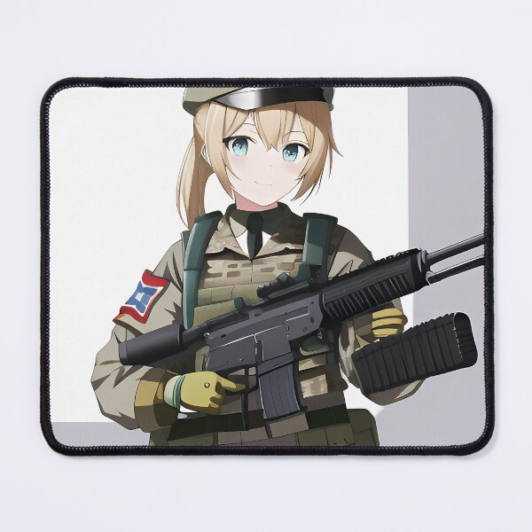 Item preview, Brave and Beautiful: Anime Military Girls designed and sold by Story24net.