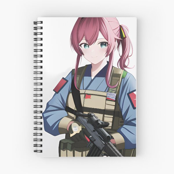 Item preview, Brave and Beautiful: Anime Military Girls designed and sold by Story24net.