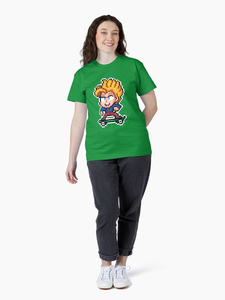 Aperçu 4 sur 7. T-shirt classique avec l'œuvre Sam Pixel créée et vendue par arhpfawlel.