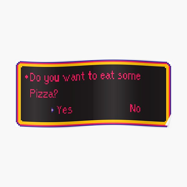 Pizza RPG Poster