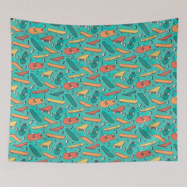 Item preview, Skateboard Pattern, Skate Pattern, designed and sold by Skateboard-Art.