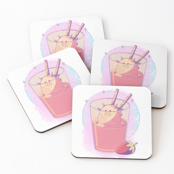 Item preview, Strawberry cow squish designed and sold by Deathandcoffee.