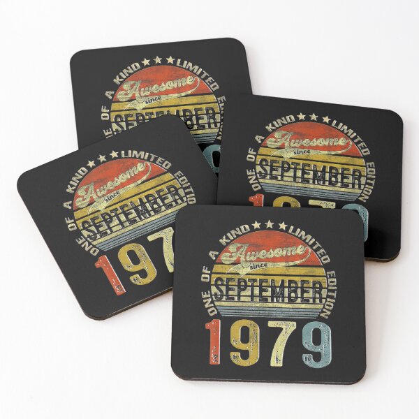 Item preview, 44 Years Old Gifts Vintage September 1979 44th Birthday Gift designed and sold by BargerStore.