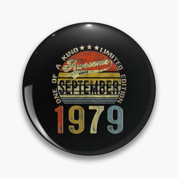 Item preview, 44 Years Old Gifts Vintage September 1979 44th Birthday Gift designed and sold by BargerStore.
