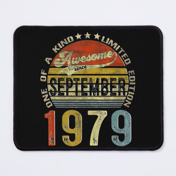 Item preview, 44 Years Old Gifts Vintage September 1979 44th Birthday Gift designed and sold by BargerStore.