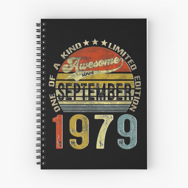 Item preview, 44 Years Old Gifts Vintage September 1979 44th Birthday Gift designed and sold by BargerStore.