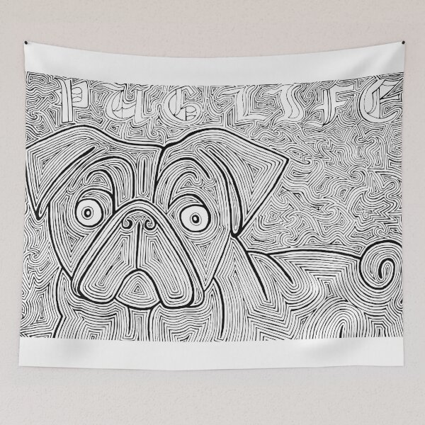 Item preview, Pug Life designed and sold by Astrid Manuel.