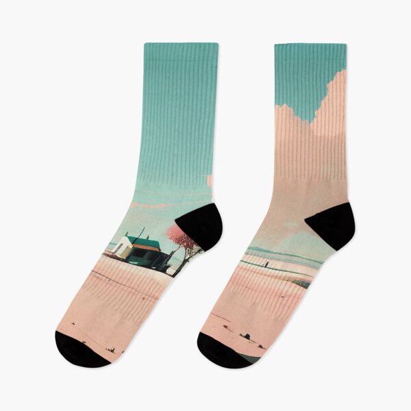 Item preview, Minimalist Dreams: Pastel Landscape designed and sold by Colourpixels.