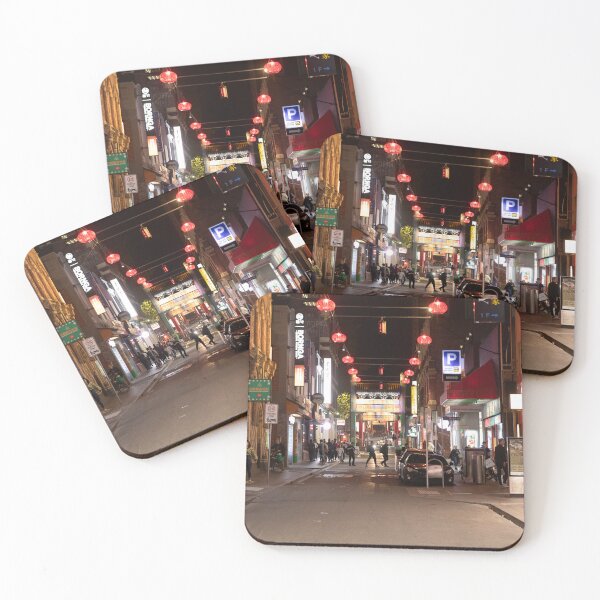 Item preview, Melbourne Night Scene Chinatown designed and sold by Martin Berry Photography.