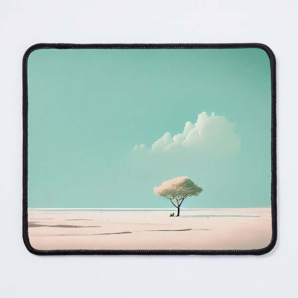 Item preview, Pastel Tranquility: Minimalist Landscape designed and sold by Colourpixels.
