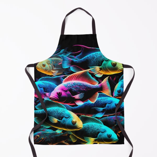 Item preview, Colorful Neon Fish designed and sold by FunWearVM.