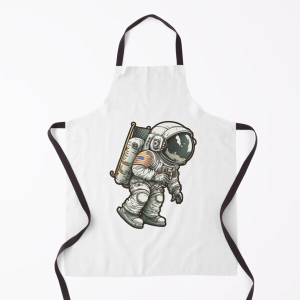 Item preview, Astronauta americano de dibujos animados designed and sold by RandomReviews.