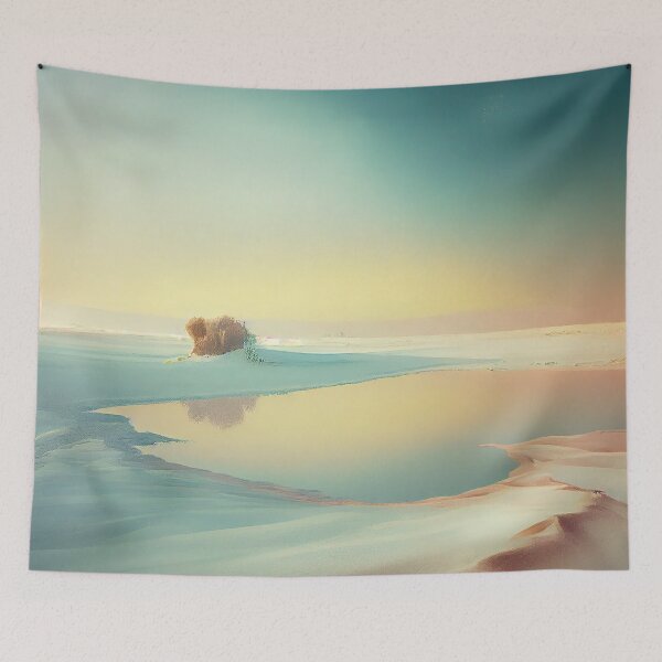 Item preview, Dreamy Pastels: Minimalist Landscape designed and sold by Colourpixels.