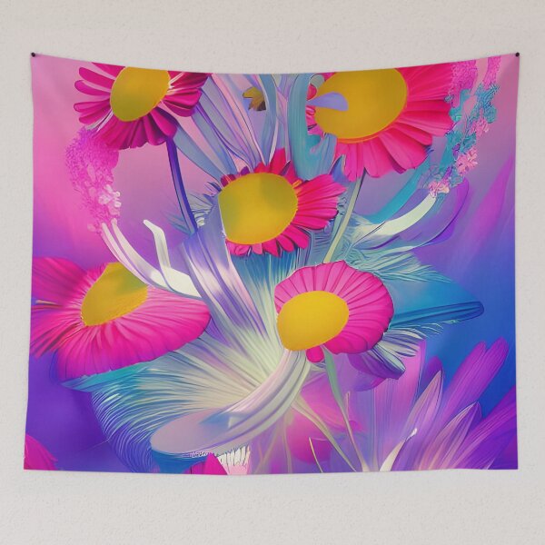 Artikelvorschau, Bunte Pastellblumen entworfen und verkauft von REALDesign-Shop.