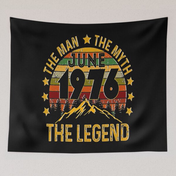 Item preview, 47 Years Old Birthday The Man Myth Legend June 1976 designed and sold by BargerStore.