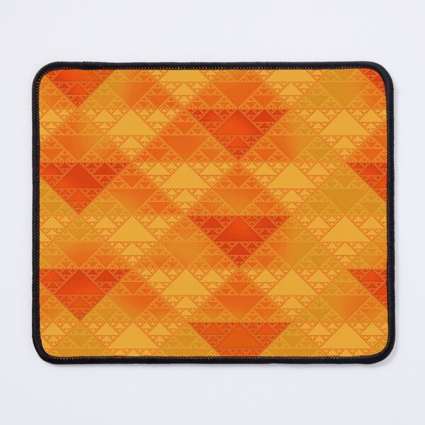 Item preview, sierpinski triangles - amber designed and sold by BrownWoodRobot.