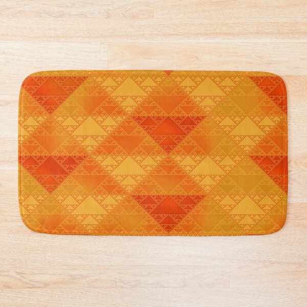 Item preview, sierpinski triangles - amber designed and sold by BrownWoodRobot.